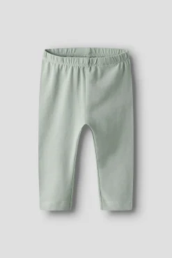 Crianças Name it Legging con algodón orgánico liso