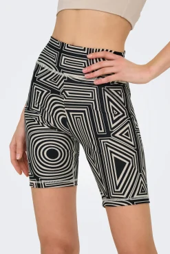 Only Play Legging de ciclista estampado
