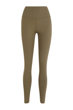 Dash and Stars Leggings COMPRESSIVE caqui logo