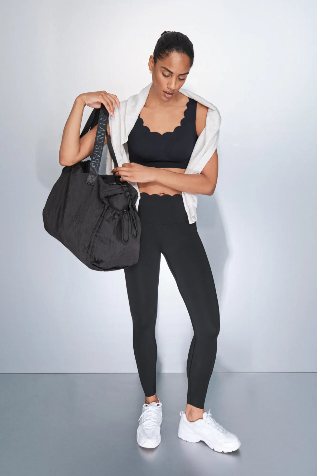 Dash and Stars Leggings COMPRESSIVE largo