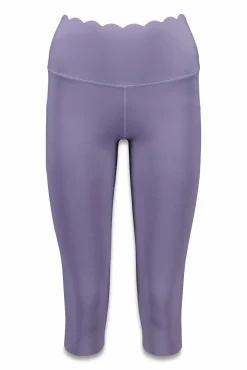 Dash and Stars Leggings COMPRESSIVE pirata morado