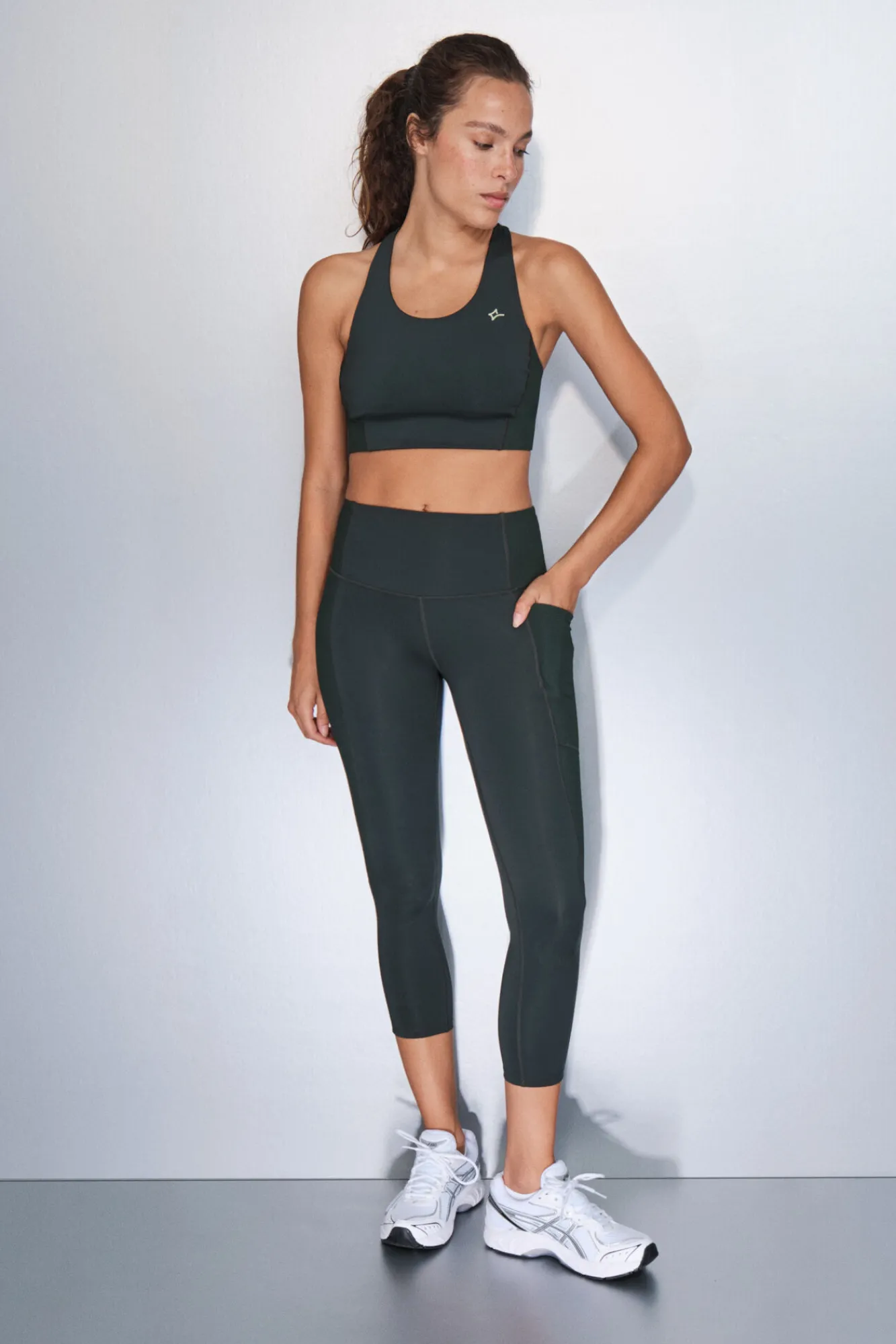 Dash and Stars Leggings 4D STRETCH crop