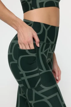 Only Play Leggings de cintura alta y bolsillo lateral