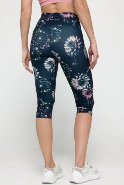 Only Play Leggings técnicos pirata cintura alta