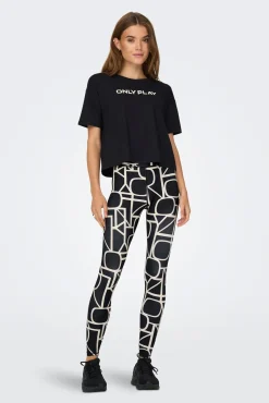 Only Play Leggins estampado logo