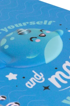 Crianças Mr. Wonderful Libreta A5 Narval 3D - Believe in yourself and magic will happen