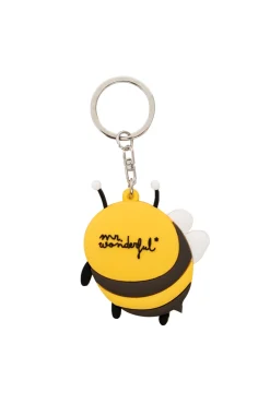 Mr. Wonderful Llavero de caucho - Bee