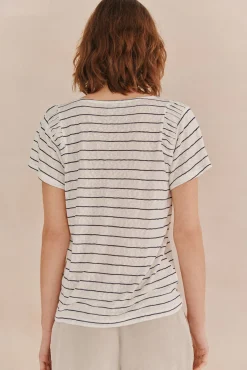 Hoss Intropia Marta. Camiseta rayas