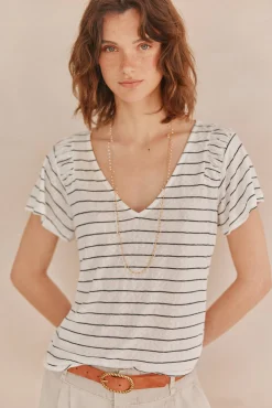Hoss Intropia Marta. Camiseta rayas