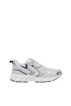 Mesh lace-up sports shoes