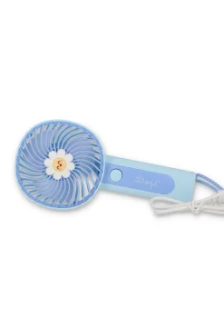 Mr. Wonderful Mini ventilador de mano Margarita azul
