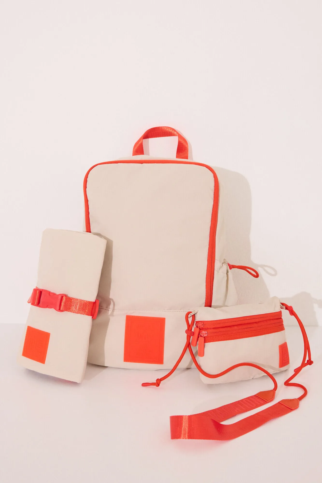 Women'secret Mochila viaje nylon beige
