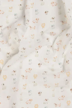 Crianças Textura Muselina gasa algodón perritos