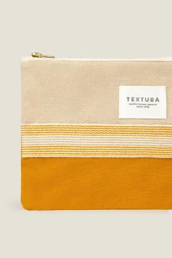 Textura Neceser de algodón bicolor