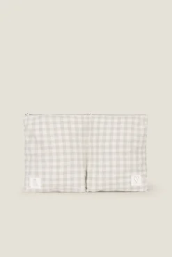 Textura Neceser de cuadros vichy
