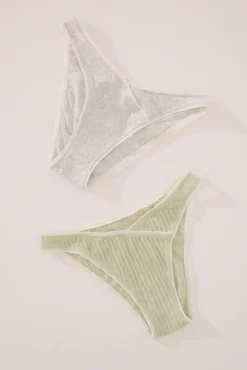 Women'secret Pack 2 bragas clásicas algodón