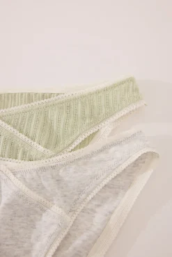Women'secret Pack 2 bragas clásicas algodón