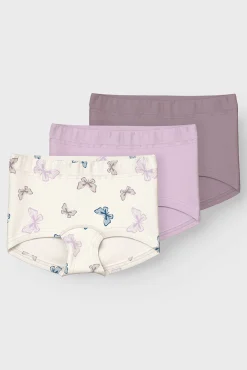 Crianças Name it Pack 3 bragas mariposas
