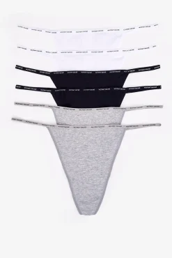 Women'secret Pack 6 bragas tangas de algodón
