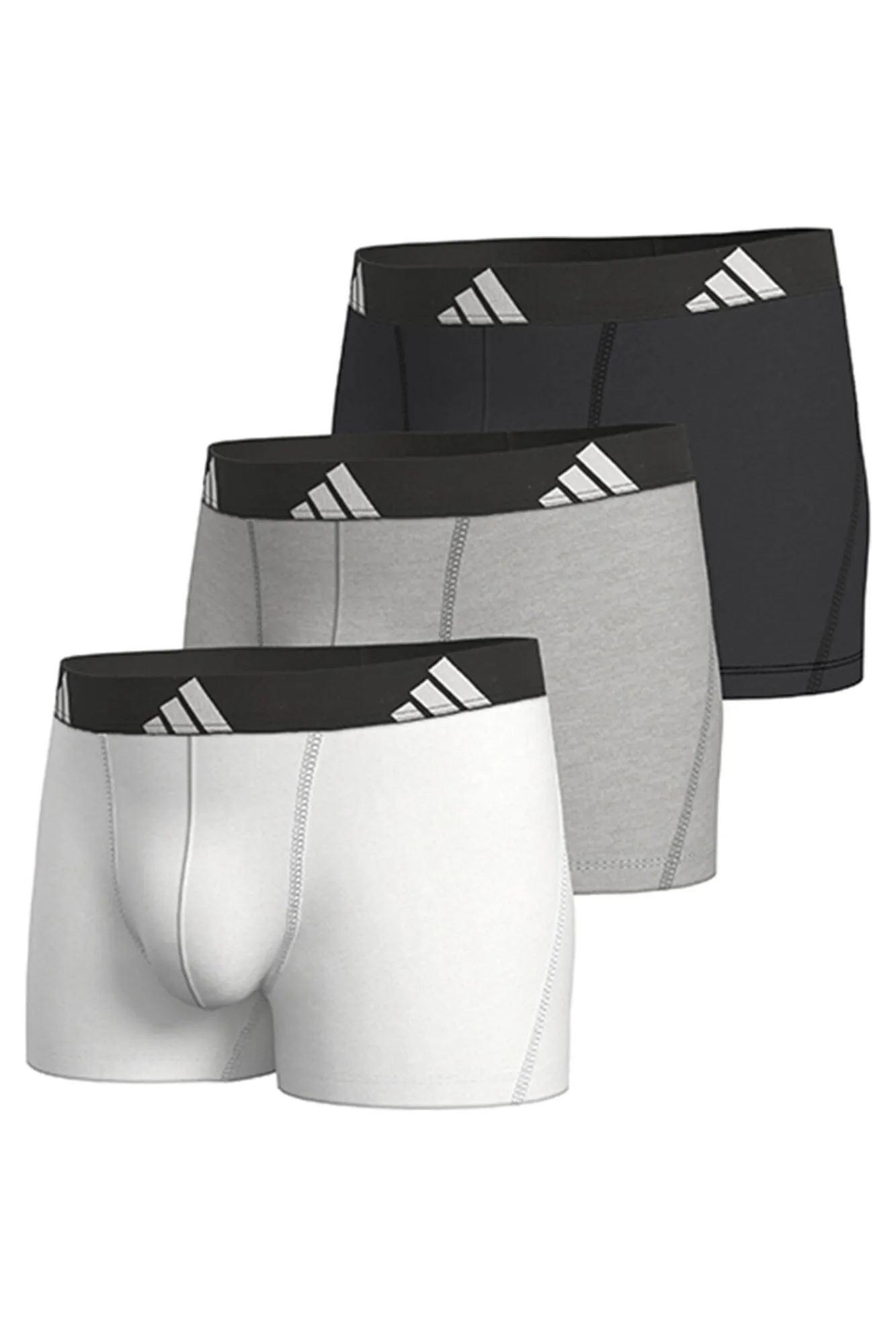 Adidas Pack 3 bóxers algodón Active Flex