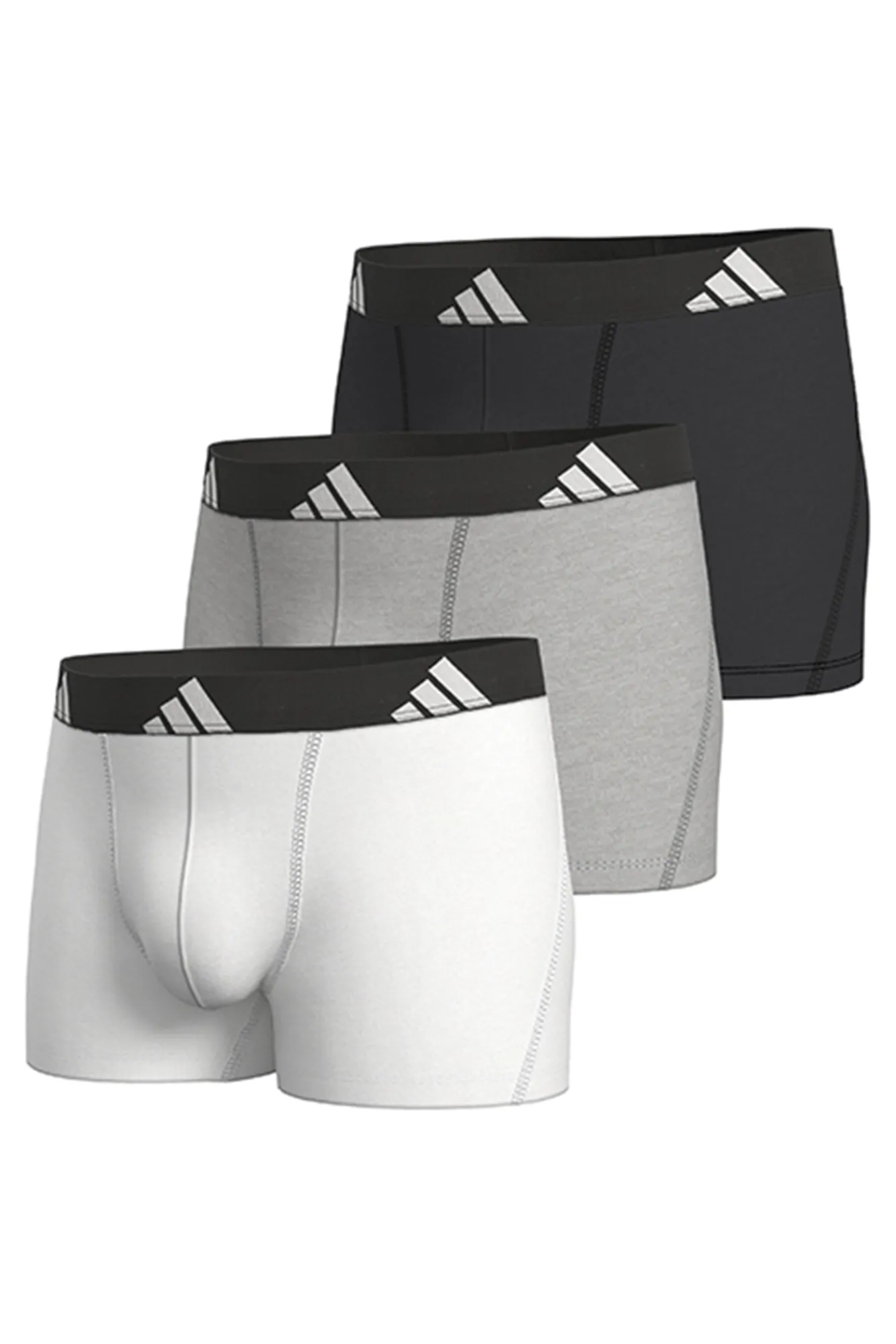 Adidas Pack 3 bóxers algodón Active Flex