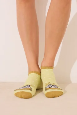 Women'secret Pack 3 calcetines cortos Garfield