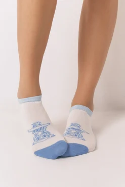 Women'secret Pack 3 calcetines cortos Garfield