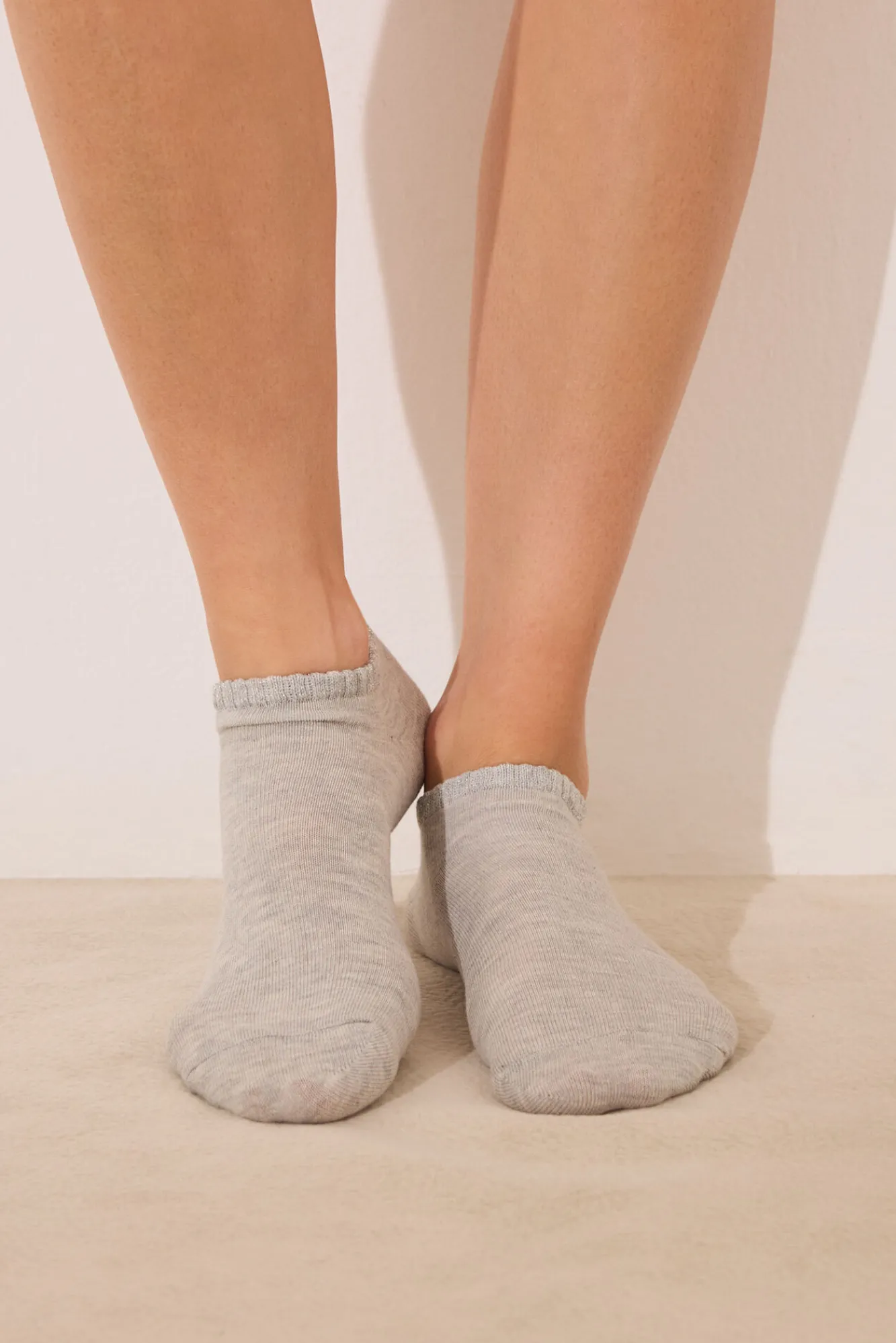 Women'secret Pack 3 calcetines cortos es lurex