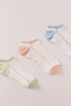 Women'secret Pack 3 calcetines cortos lisos