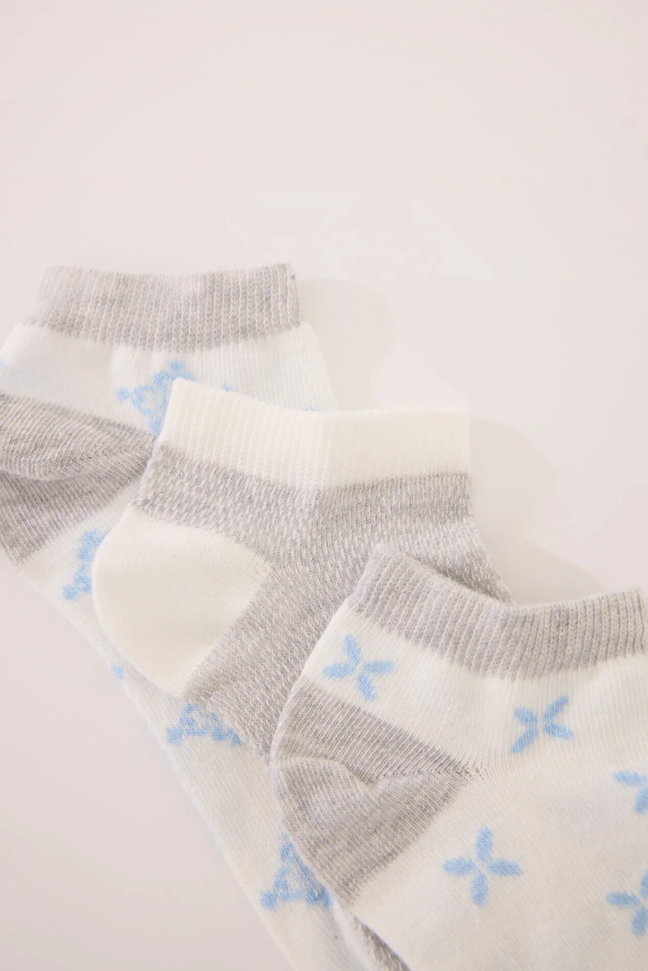 Women'secret Pack 3 calcetines cortos print mediterráneo