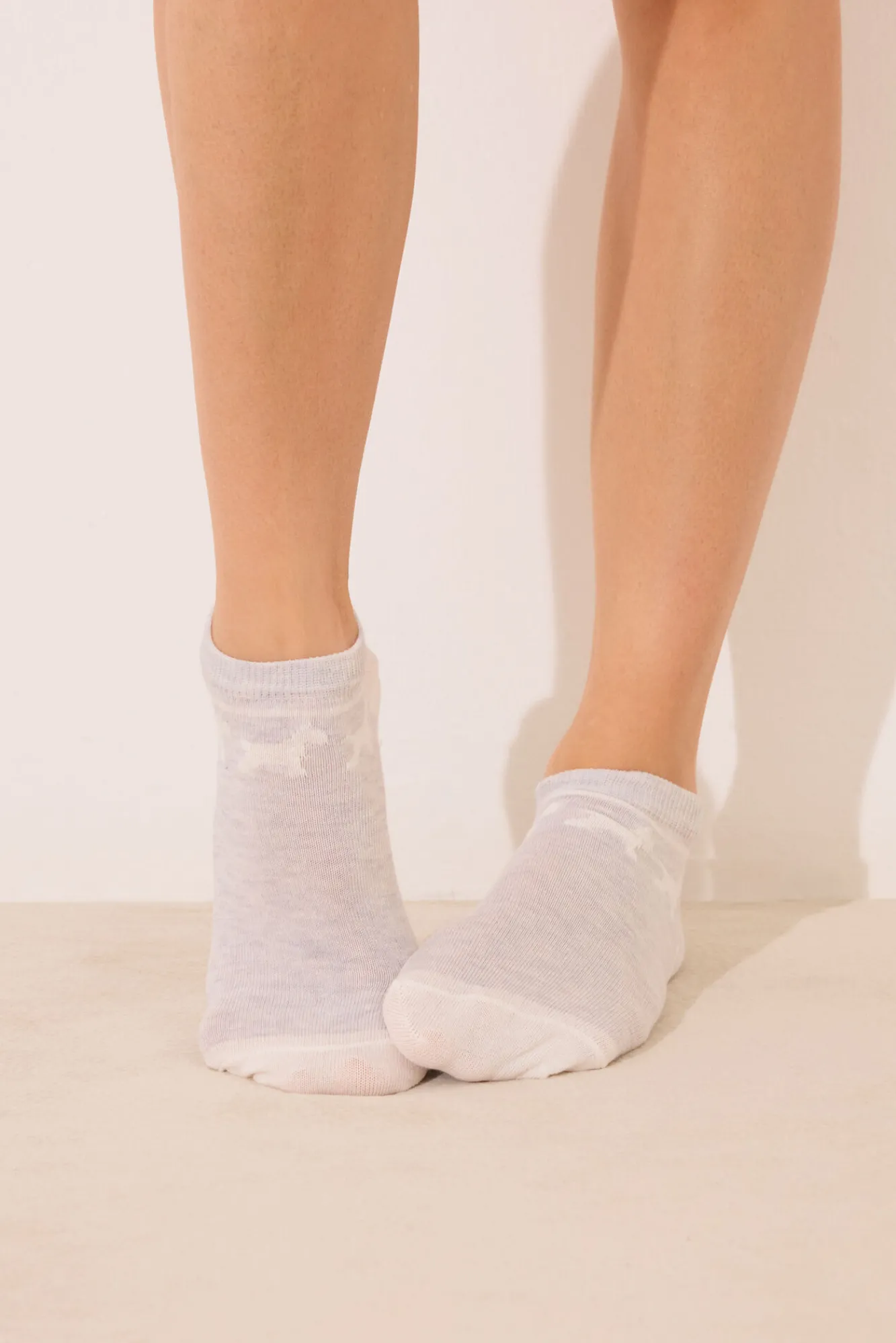 Women'secret Pack 3 calcetines cortos print perritos