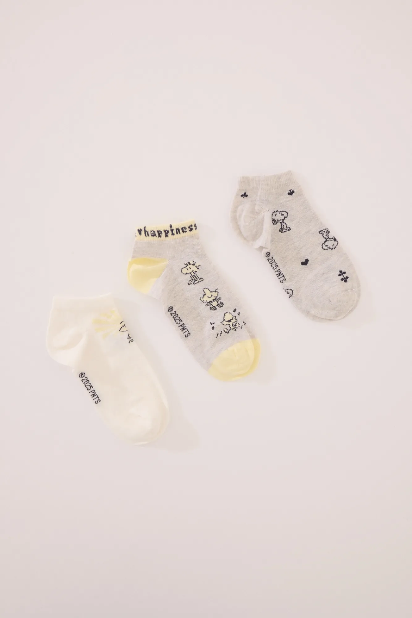 Women'secret Pack 3 calcetines cortos Snoopy