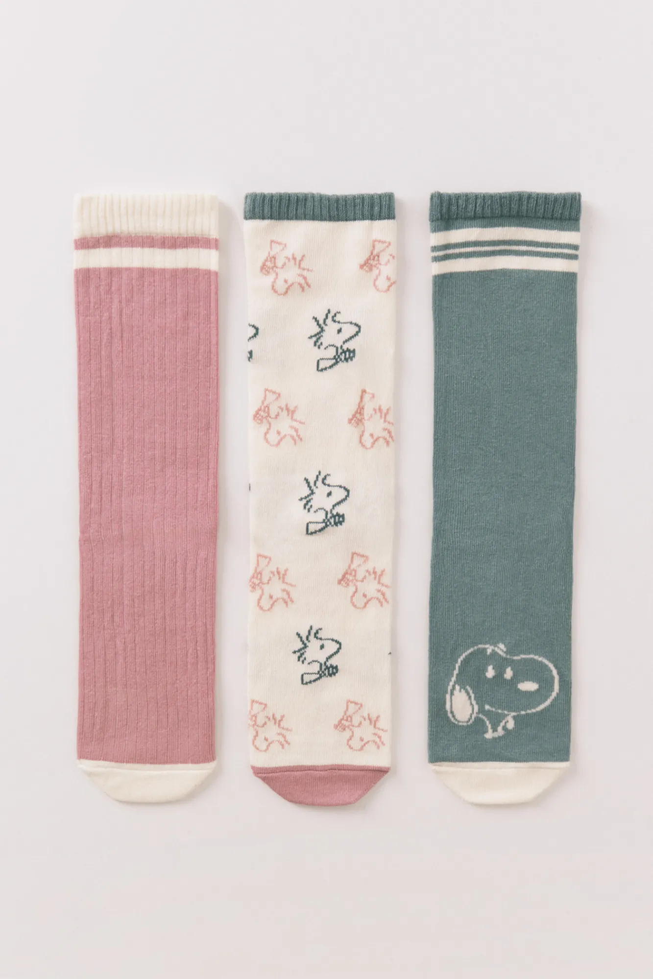 Women'secret Pack 3 calcetines largos Snoopy