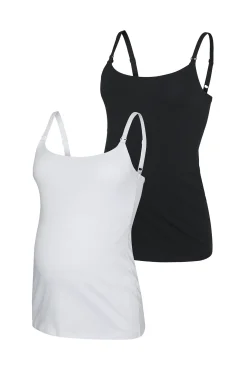Mamalicious Pack 2 camisetas de tirantes lactancia