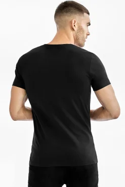 Bread & Boxers Pack 2 camisetas elásticas cuello pico