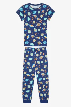 Crianças Penti Pack 2 conjuntos de pijama largos