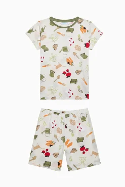 Crianças Penti Pack 2 conjuntos de pijama cortos