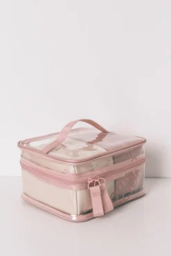 Women'secret Pack 3 neceseres rubber metalizado