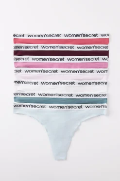 Women'secret Pack 7 tangas algodón logo