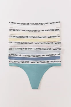 Women'secret Pack 7 tangas algodón logo