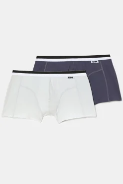 DIM Pack de 2 boxers de algodón elástico