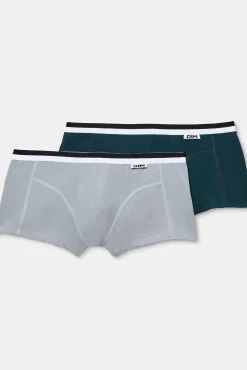 DIM Pack de 2 boxers de hombre de algodón elástico