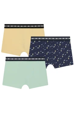 Crianças DIM Pack de 3 boxers de niño con estapado de moda y estilo