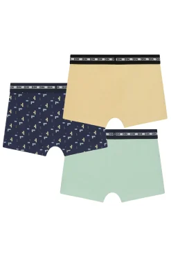 Crianças DIM Pack de 3 boxers de niño con estapado de moda y estilo