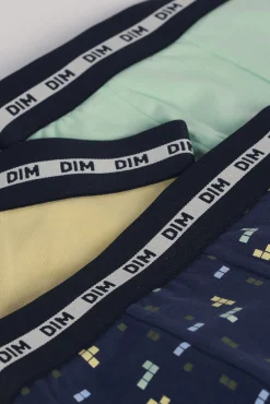 Crianças DIM Pack de 3 boxers de niño con estapado de moda y estilo