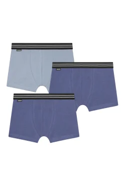 Crianças DIM Pack de 3 Boxers de niño de algodón