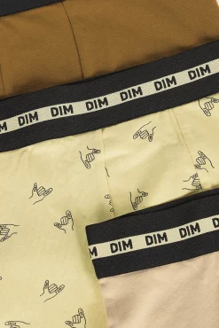 Crianças DIM Pack de 3 bóxer de niño s con cintura elástica