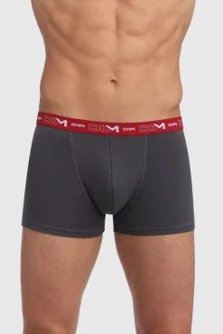 DIM Pack de 3 bóxers de hombre de algodón elástico