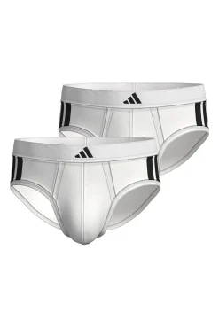 Adidas Pack de 2 calzoncillos elásticos Active Flex Cotton 3 Stripes