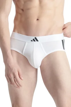 Adidas Pack de 2 calzoncillos elásticos Active Flex Cotton 3 Stripes